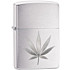 Vžigalnik Zippo 29587 Chrome Marijuana Leaf Design