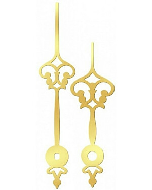 Par kazalcev ALU zlati 120 mm starinske oblike