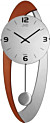 Stenska ura z nihalom JVD NS15021/41