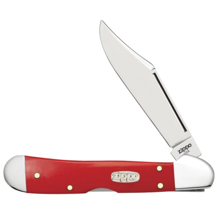 Nož Zippo 50530 RED SYNTHETIC SMOOTH MINI COPPERLOCK